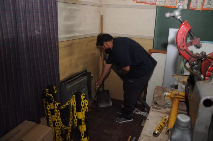 infraestructura calefaccion escuelas mza