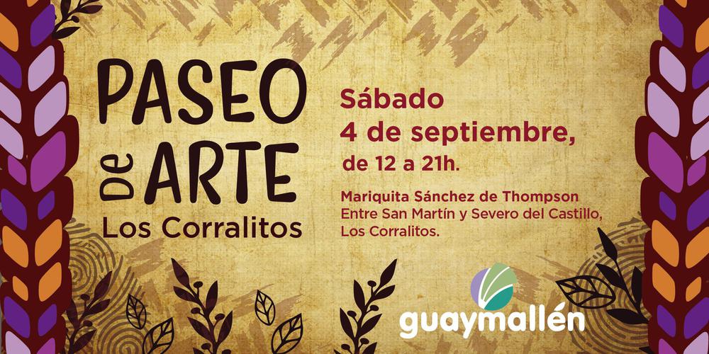 Paseo de Arte Los Corralitos, 4 de septiembre.