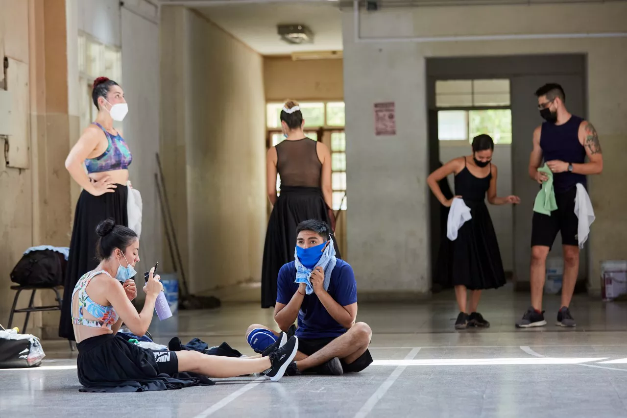 Las Heras, ensayos Vendimia 2022