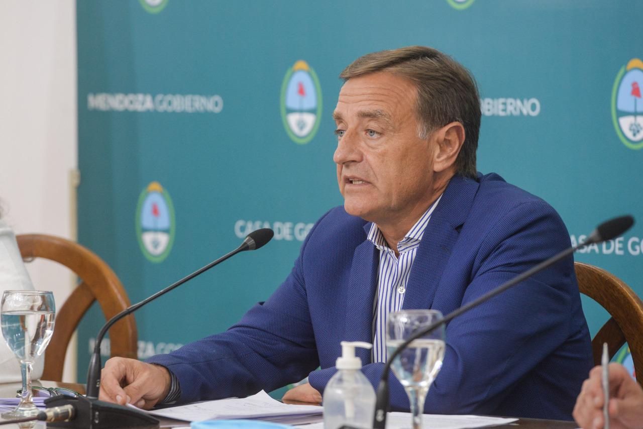 Gobernador de Mendoza Rodolfo Suarez 