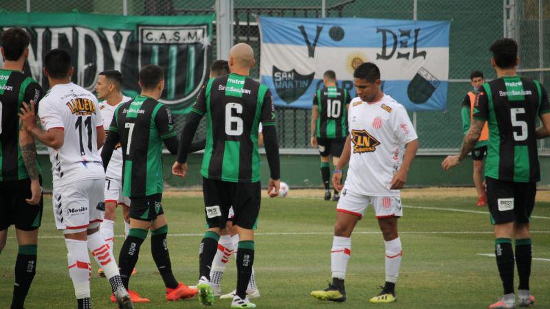 Ascenso, San Martin SJ - Barracas Central, expulsados e incidentes