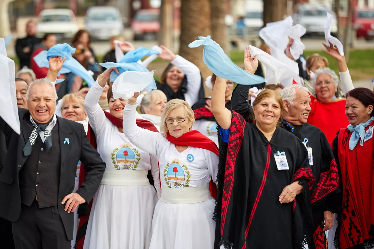 Las Heras, Gran Pericón adultos mayores