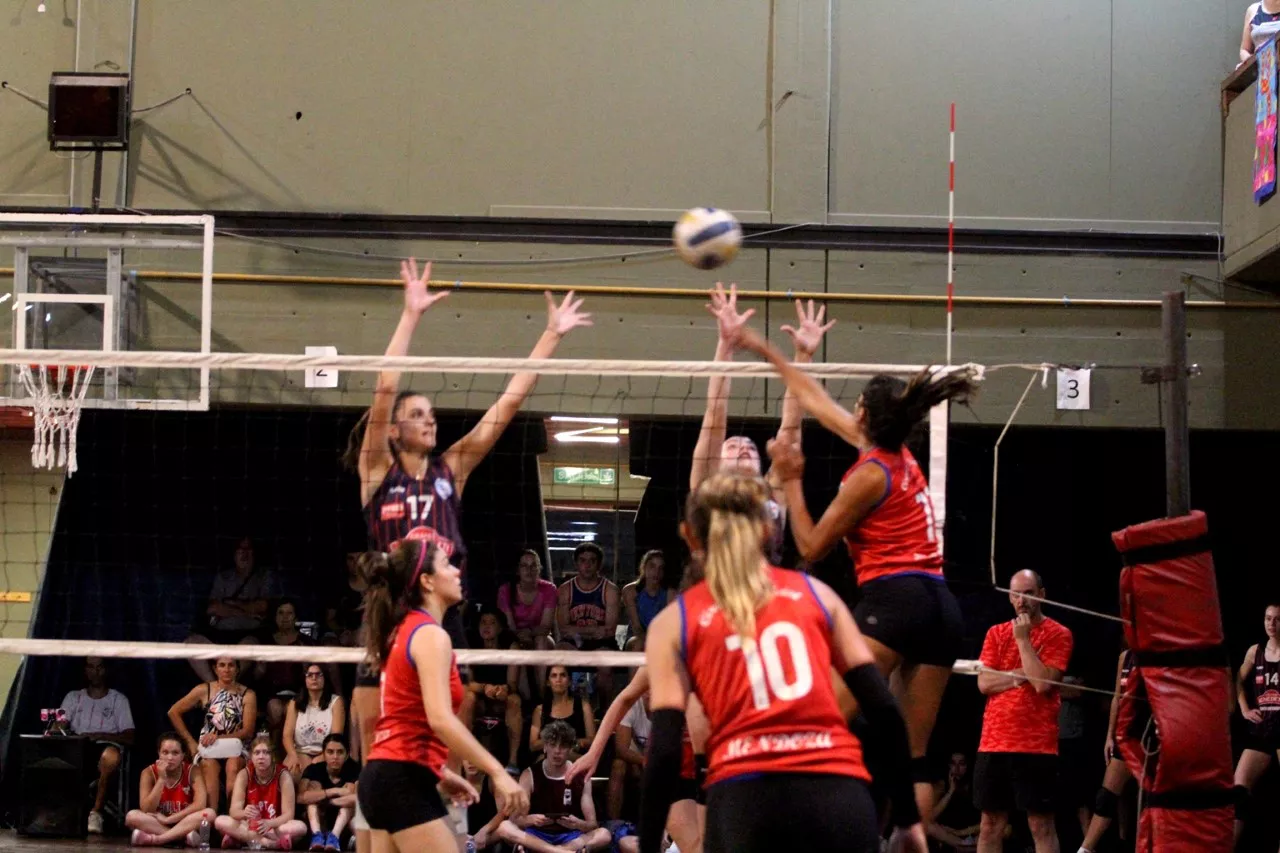 Voley, Femenino, Policial venció a Regatas