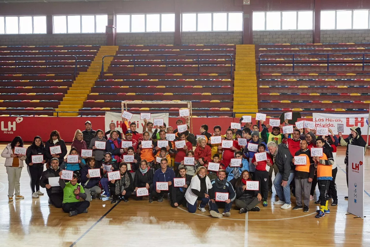Las Heras, encuentro personas con discapacidad