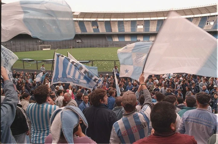 Dia del hincha  de Racing foto DyN