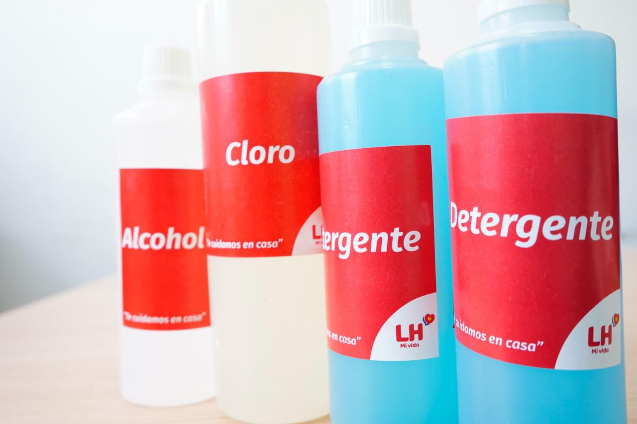 LH, bolsón de mercaderías