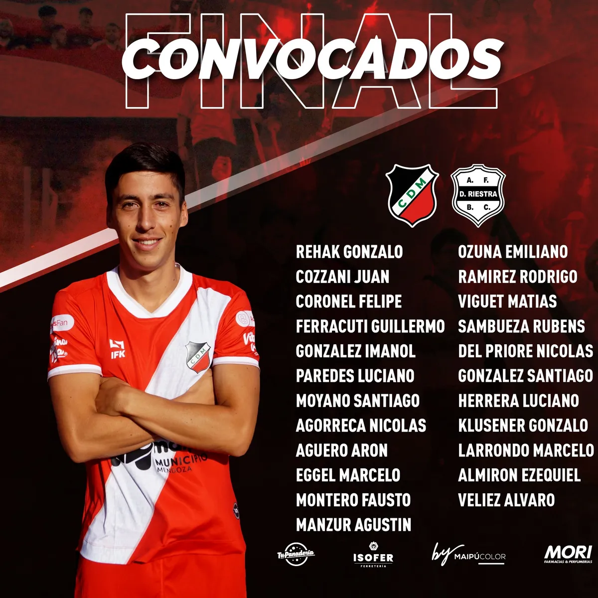 Deportivo Maipú, convocados