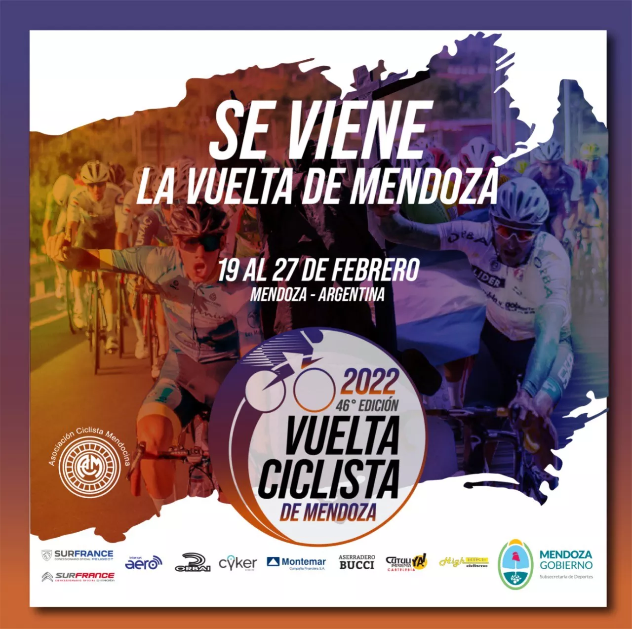 Ciclismo, Vuelta de Mendoza, todas las etapas