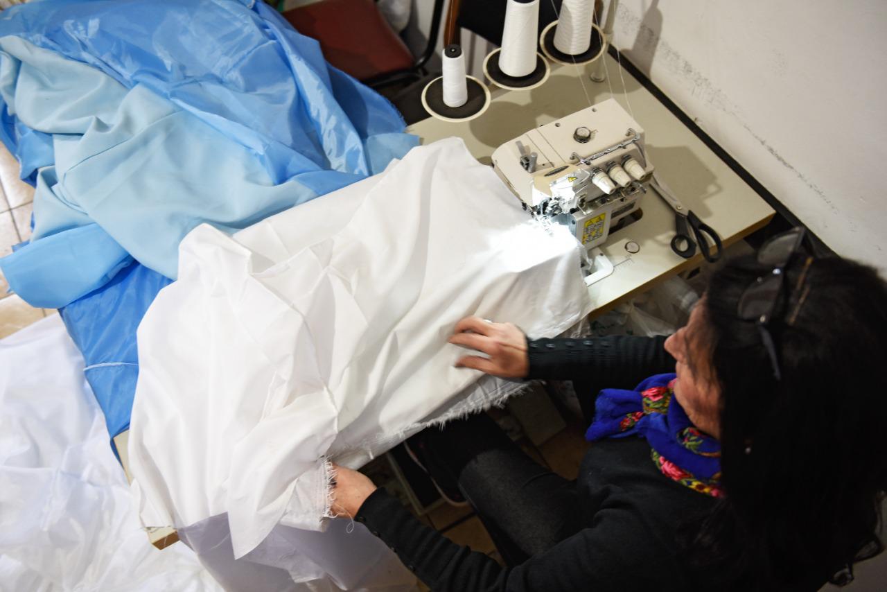 bandera argentina retazos vecinos godoy cruz