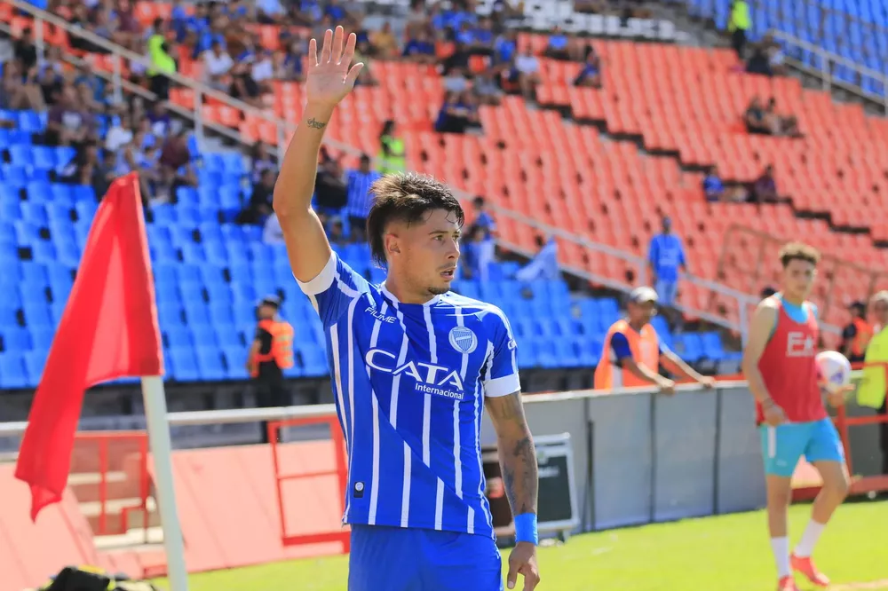 Godoy Cruz, Hernán López Muñoz y su primer gol