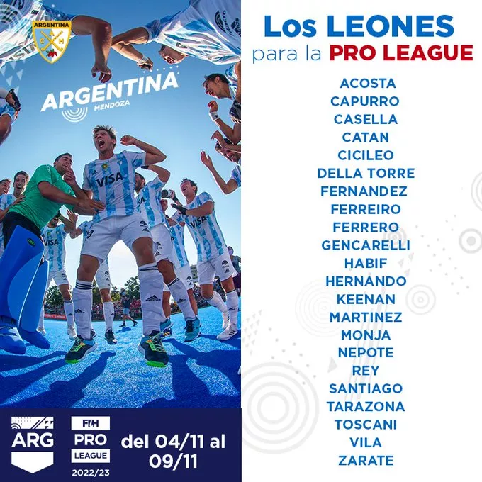 Hockey sobre cesped, Argentina ante Alemania y Belgica, ellos