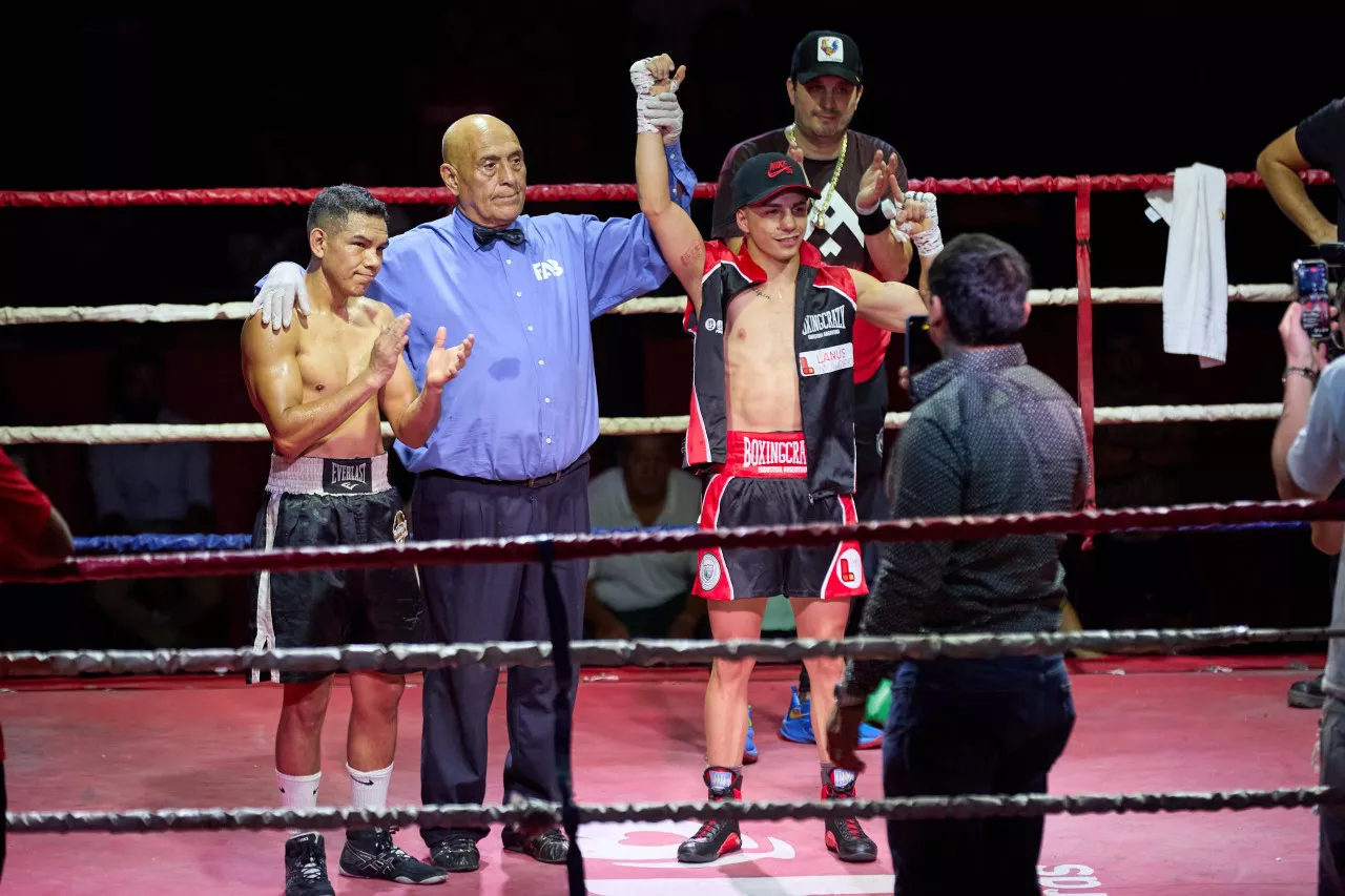 Las Heras, box solidario