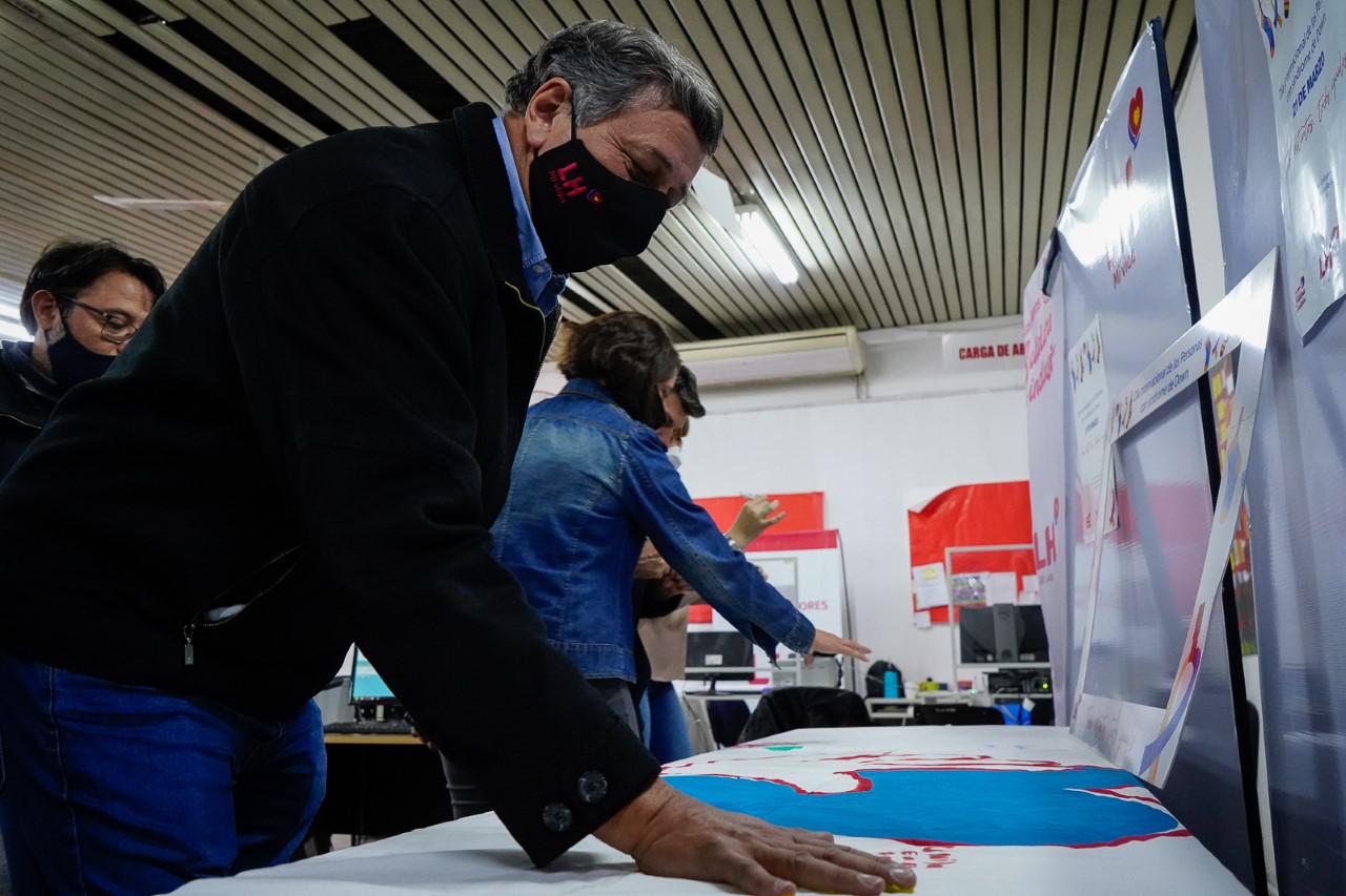 Las Heras, pintadas por la inclusión