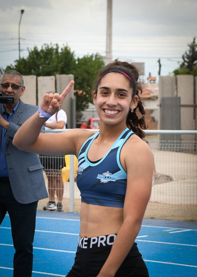 Juegos Binacionales, Valentina Polanco, atletismo