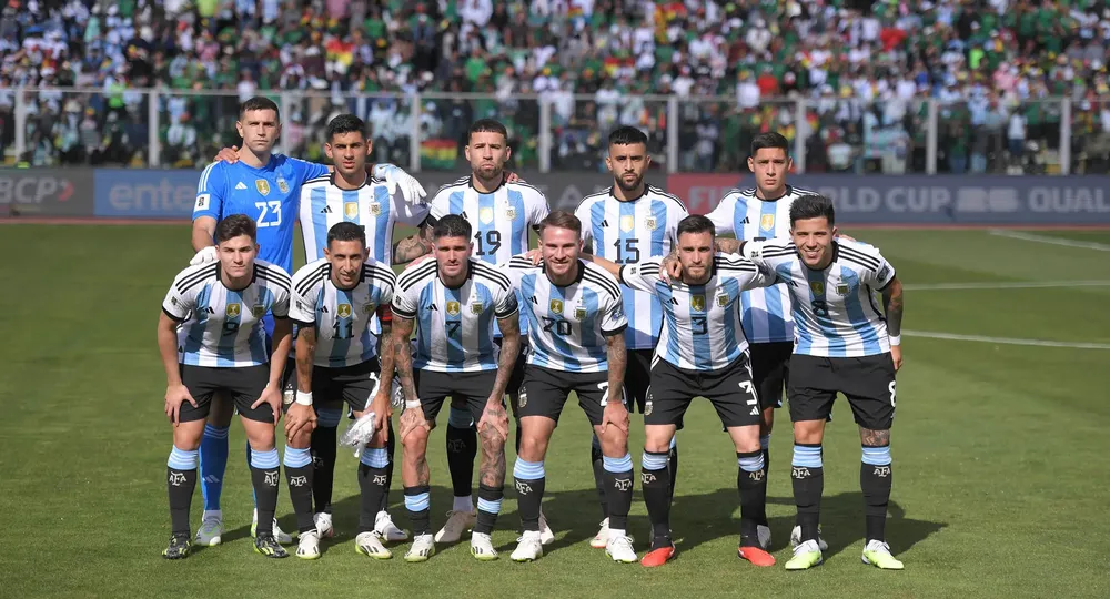 Conmebol, Argentina goleó a Bolivia