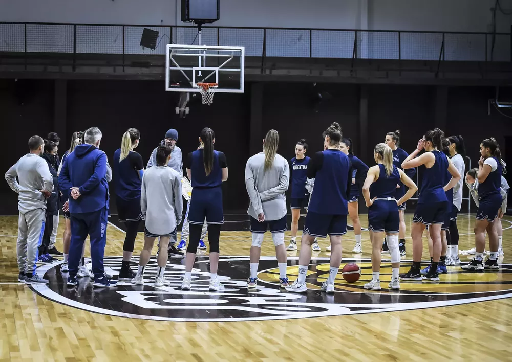 Basquet, Argentina en La Pedrera