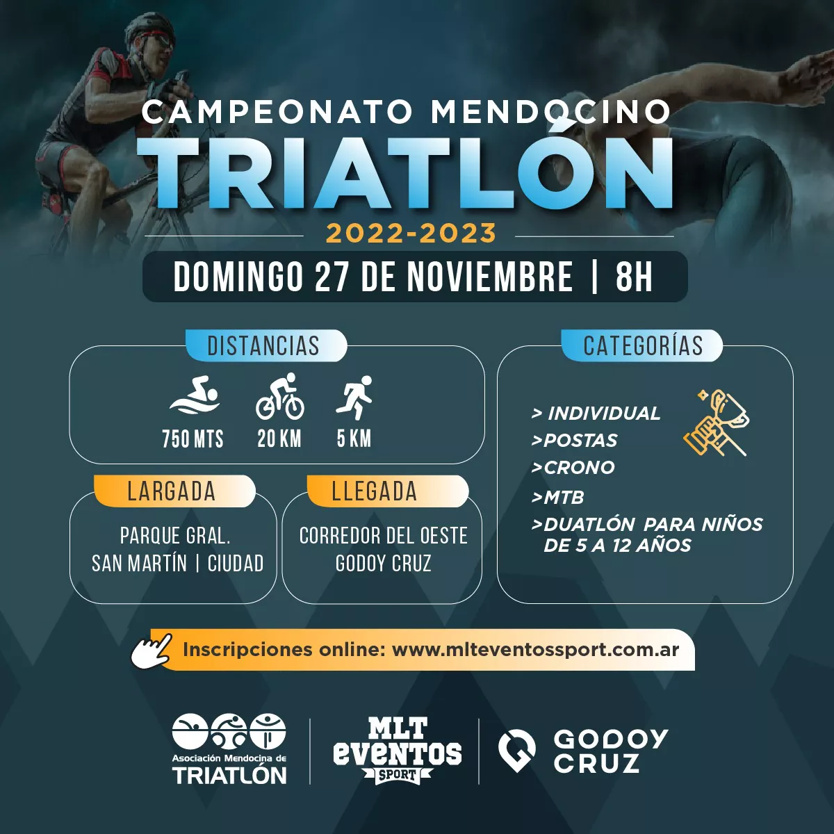 Triatlón, Campeonato Mendocino