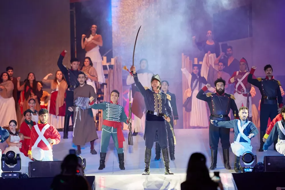 Las Heras, Racimos de Héroes, Fiesta vendimial en Parque de la Niñez