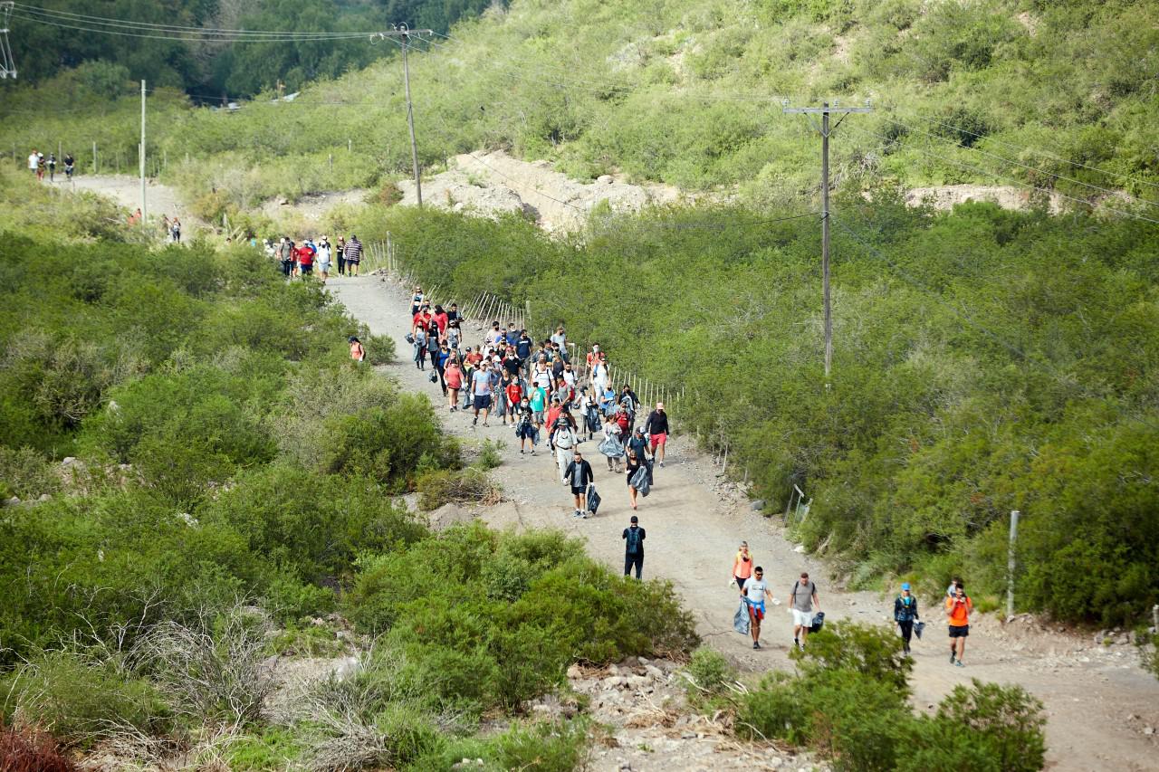 Las Heras, senderismo, Cerro Arco-Quebrada del Manzano