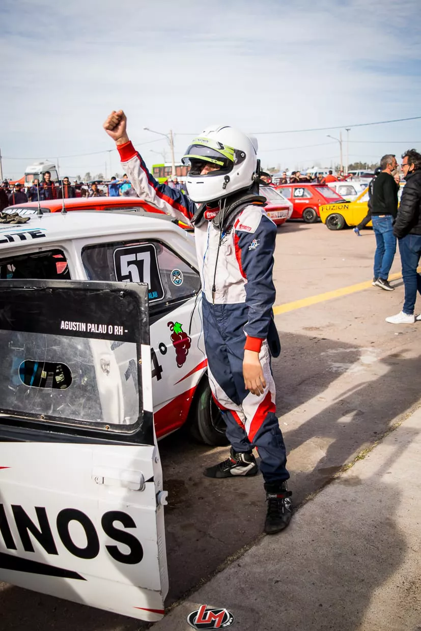 Agustín Palau, 15 años, debut en el automovilismo argentino