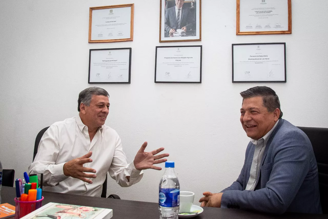 Las Heras, Daniel Orozco y Pipo Alvarez
