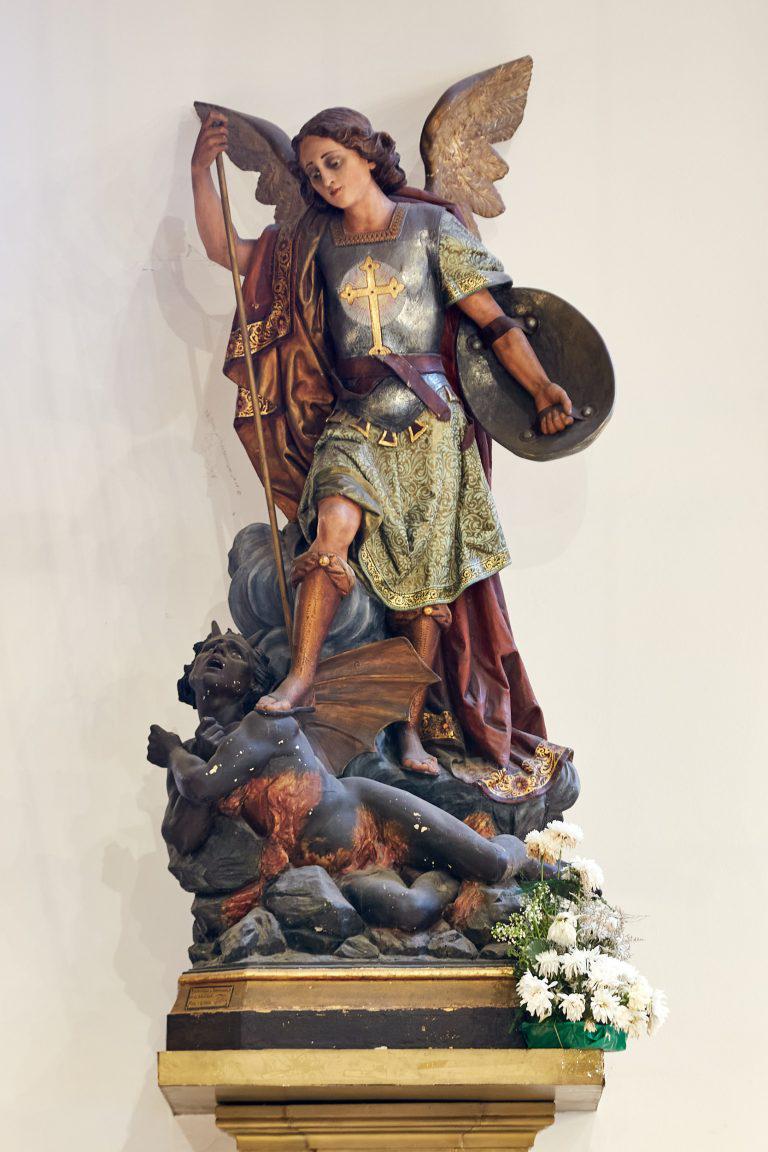 Las Heras, San Miguel Arcángel, Patrrono del departamento