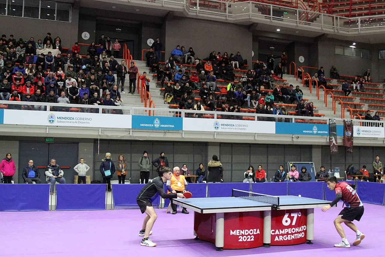 Tenis de mesa, Mendoza en el podio