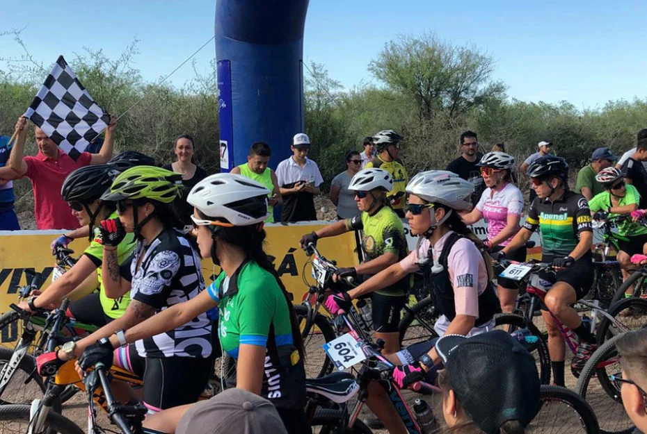 San Luis, 300 ciclistas en La Punta