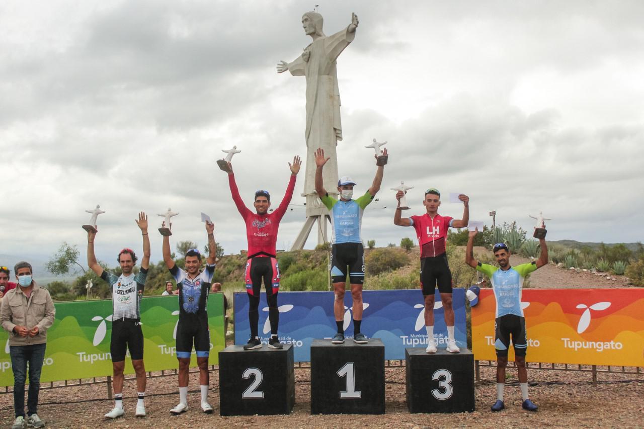 Ciclismo, Vuelta Tupungato, Podio