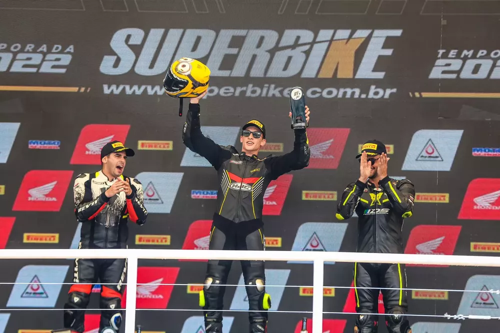 Superbike, el mendocino Franco Pandolfino campeón en Brasil