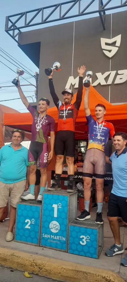 Vuelta del Este, podio 3ra etapa