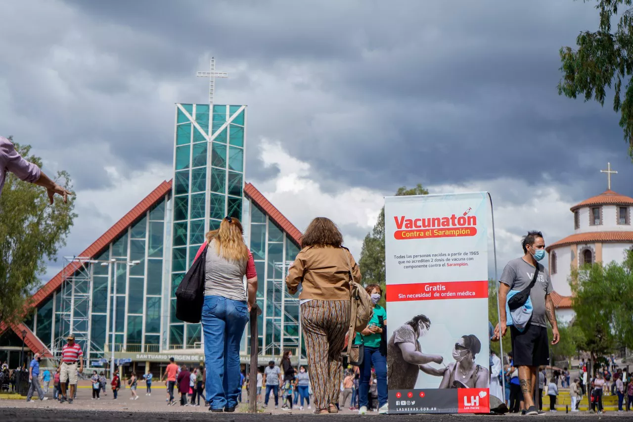 Las Heras, campaña de vacunación, El Challao