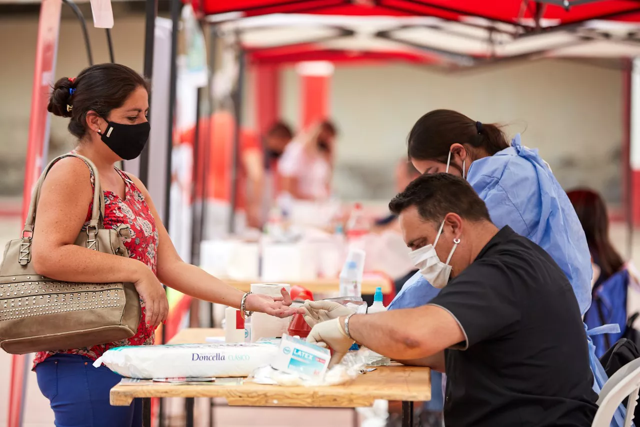 Las Heras, testeos rápidos SIDA, El Plumerillo