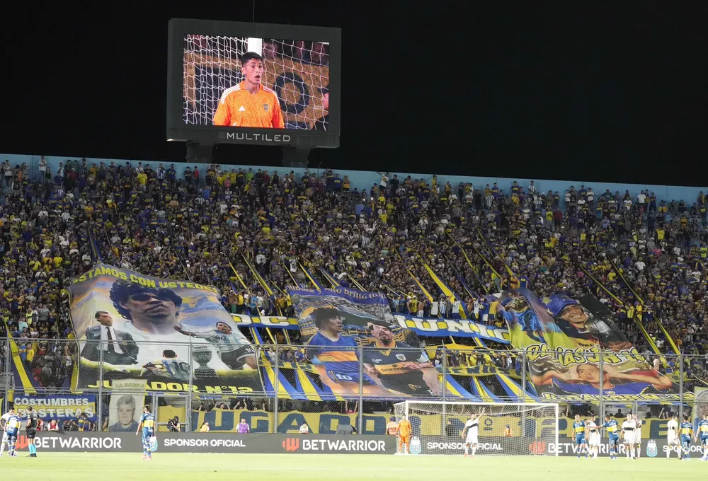 Boca en San Juan, empate con Everton