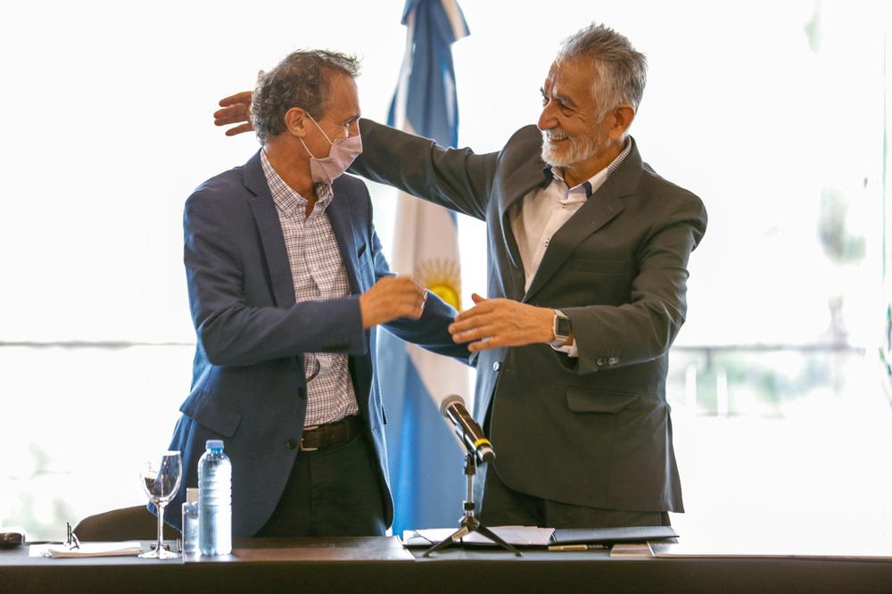 Katopodis y Rodríguez Saá anunciaron obras y firmaron convenios