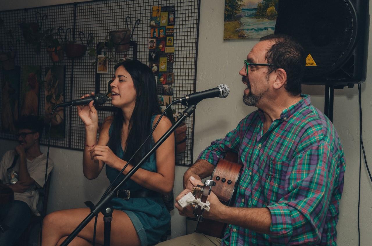 Las Heras, Muriel Moya en Acordes solidarios