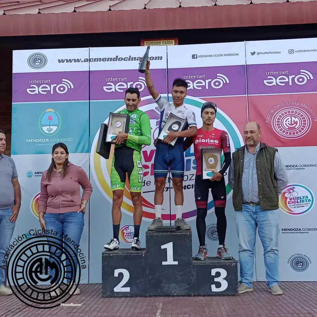 Vuelta de Mendoza, podio Malargüe
