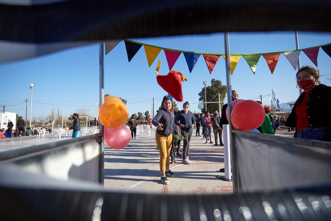 Las Heras, vacaciones de invierno en los barrios