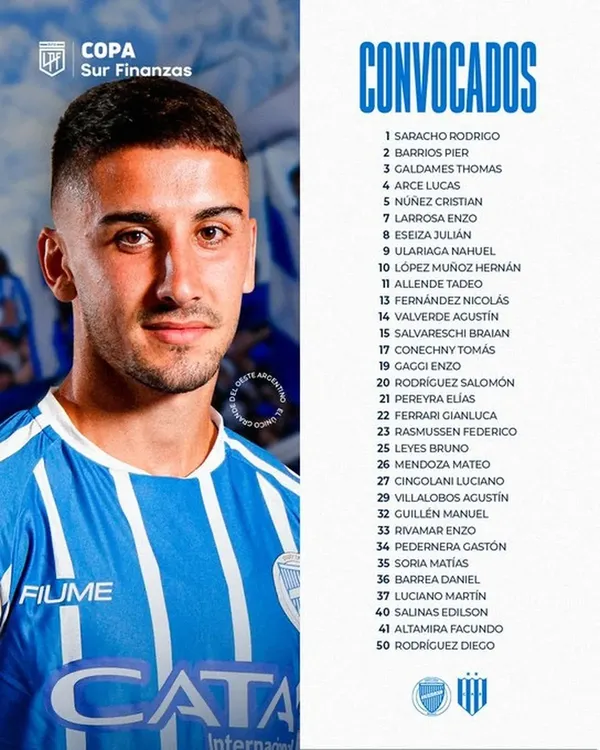 Godoy Cruz, convocados