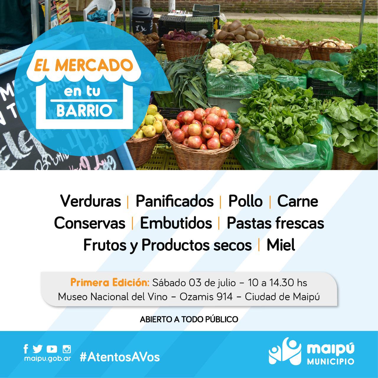 Mercado en tu barrio Maipú 2