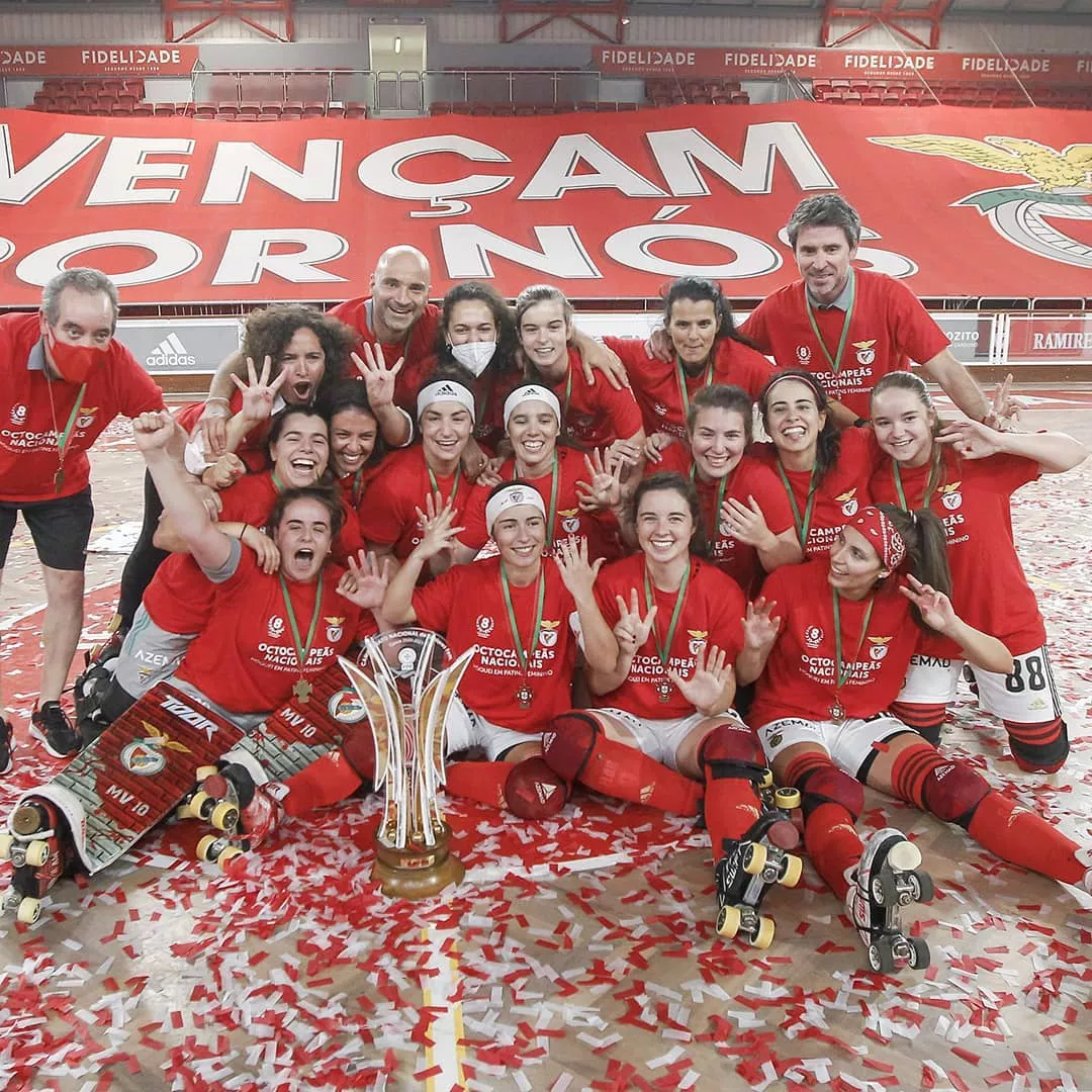 Hockey sobre patines, Benfica campeón portugués, Agustina Fernandez