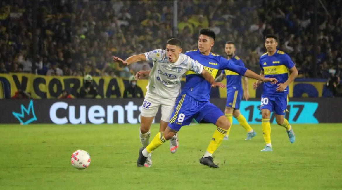 Liga Profesional, Boca 1- Godoy Cruz 1