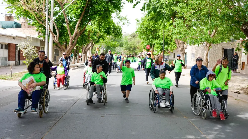 Las Heras, Maratón por la inclusión