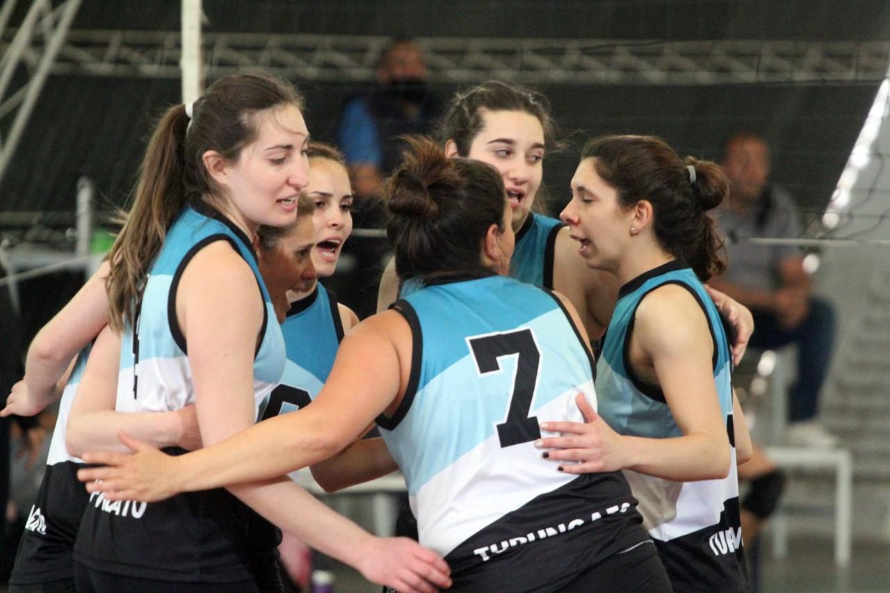 Voley, femenino, Tupungato vs Luján