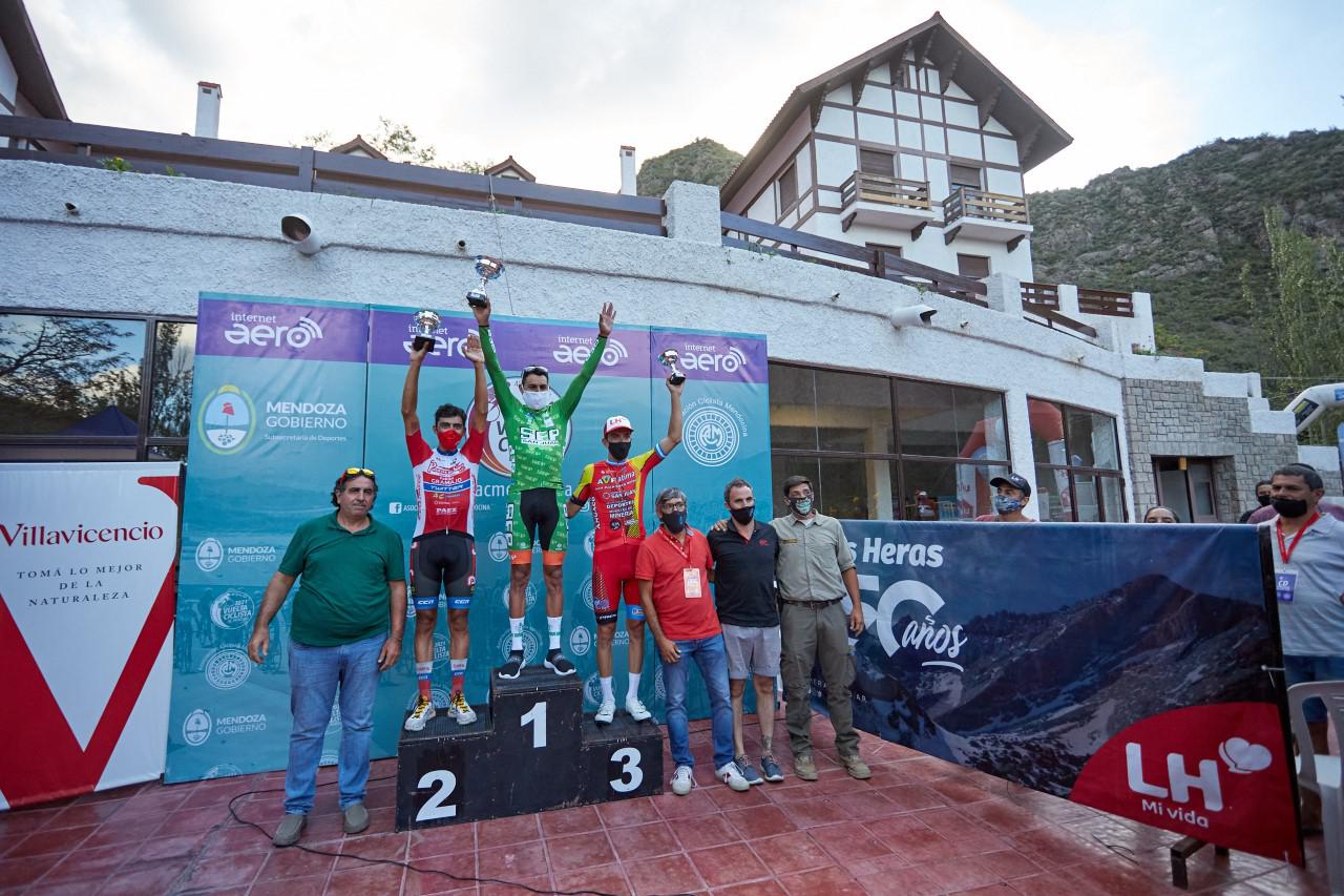 Podio de la Vuelta en LH