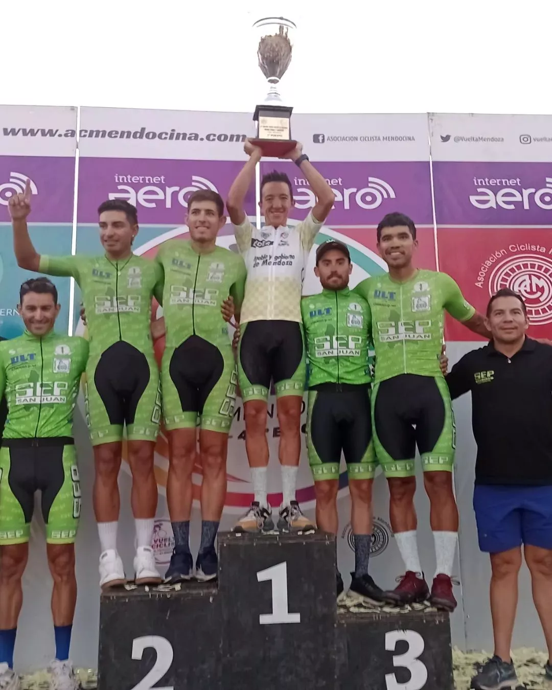 Vuelta de Mendoza, Nicolas Cesar Paredes SEP San Juan