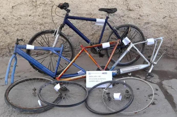 bicicletas robadas