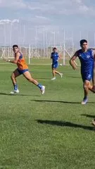 Godoy Cruz, práctica tombina con Oldrá