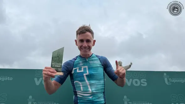 Ciclismo, Christian Moyano, Vuelta a Tupungato