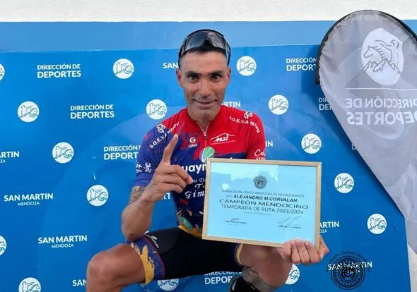 Ciclismo, Alejandro Durán, último campeón mendocino